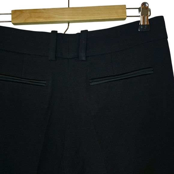 Zara Limited Edition Sateen Hem Wool Pants - Picture 9 of 11